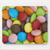 Smartieshintergrund-Mäusematte