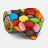 Smartieshintergrund-Neuheits-Krawatte Krawatte (Gerollt)