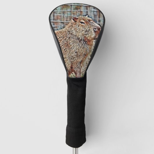 SmartMix Animal- Capybara Golf Headcover (Vorderseite)