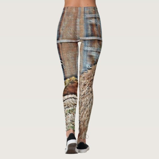 SmartMix Animal- Capybara Leggings (Rückseite)