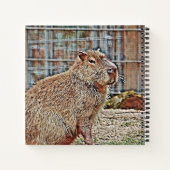 SmartMix Animal- Capybara Notizblock (Rückseite)