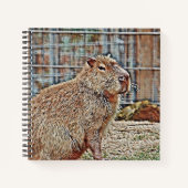 SmartMix Animal- Capybara Notizblock (Vorderseite)