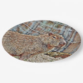 SmartMix Animal- Capybara Pappteller (Schrägansicht)