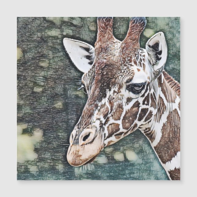 SmartMix Animal- Giraffe Magnetkarte (Vorderseite)