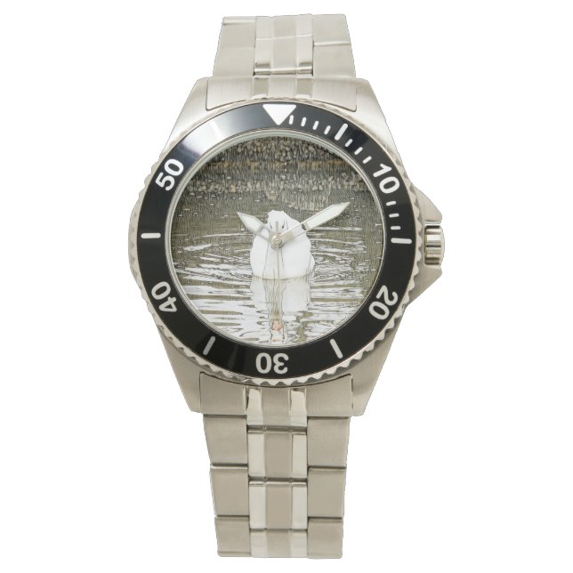 SmartMix Animal - Swan Armbanduhr (Vorderseite)