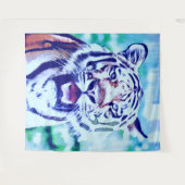 Smartmix-Tier - tiger 2 Wandteppich (Vorderseite (Horizontal))