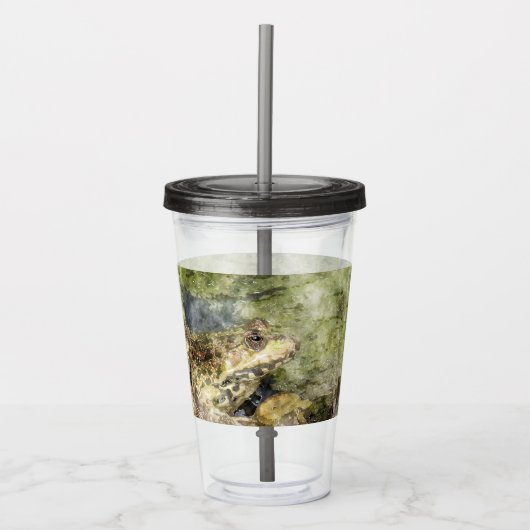 SmartMix-Tierfrosch Acryltrinkbecher (Vorderseite)
