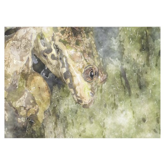 SmartMix-Tierfrosch Tischdecke (Vorderseite (Horizontal))