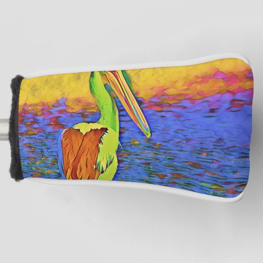 smartmix tierisch-pelikanisch golf headcover (Vorderseite)