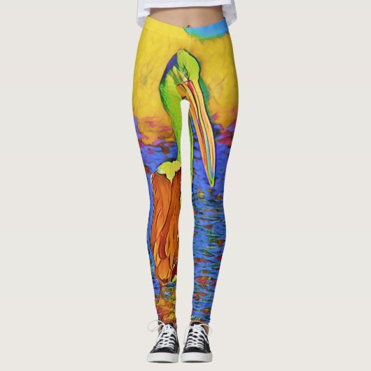 smartmix tierisch-pelikanisch leggings (Vorderseite)