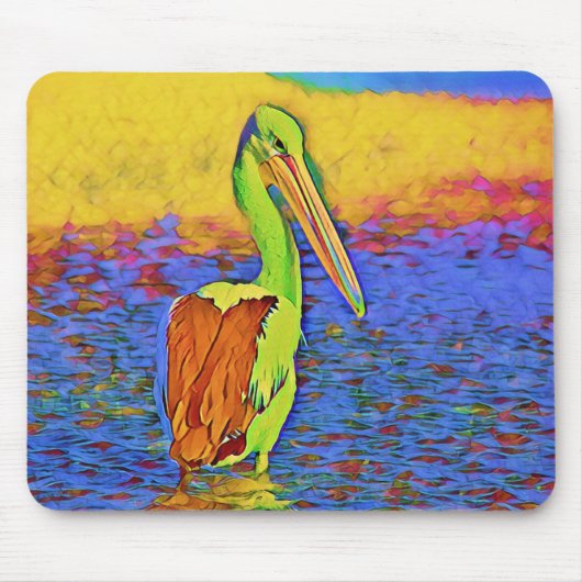 smartmix tierisch-pelikanisch mousepad (Vorne)