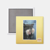 Smartmouth Katze Magnet (Vorderseite/Rückseite)