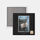 Smartmouth Katze Magnet (Vorderseite/Rückseite)