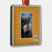 Smartmouth Katze Ornament Aus Metall (Rechts)