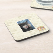 Smartmouth Katze Untersetzer (Linke Seite)