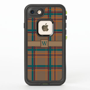 Smartphone-Case für Herbst-Chic mit Karierter Lebe