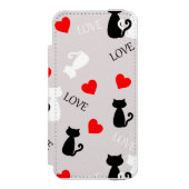 Smartphone case with cats incipio iPhone Geldbeutel-Hülle (Folio Vorderseite)