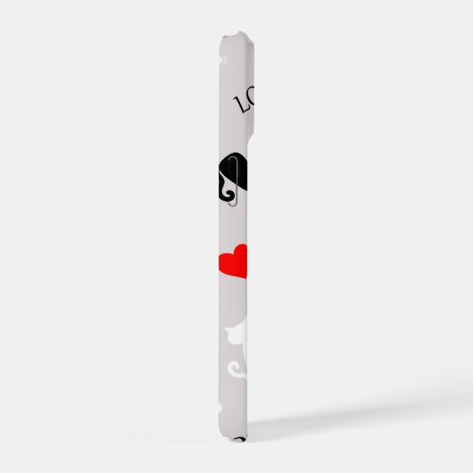 Smartphone case with cats iPhone 15 hülle (Rechte Seite)