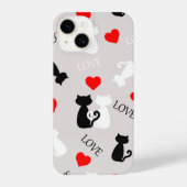 Smartphone case with cats iPhone hülle (Rückseite)