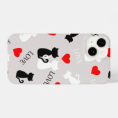 Smartphone case with cats iPhone hülle (Rückseite (Horizontal))