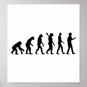 Smartphone-Evolution Poster