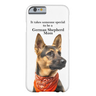 Smartphone-Fall der deutschen Shepherd-Mama Barely There iPhone 6 Hülle