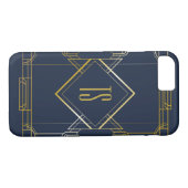 Smartphone-Fall personalisiert Art Deco Case-Mate iPhone Hülle (Rückseite (Horizontal))