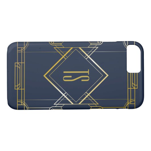 Smartphone-Fall personalisiert Art Deco Case-Mate iPhone Hülle (Rückseite (Horizontal))
