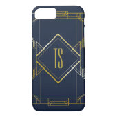 Smartphone-Fall personalisiert Art Deco Case-Mate iPhone Hülle (Rückseite)
