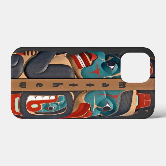 Smartphone-Fall Totem Pole Case-Mate iPhone Hülle (Rückseite (Horizontal))