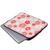 Smartphone-Hülle mit Blumenmuster Laptopschutzhülle (Vorne Knopf)