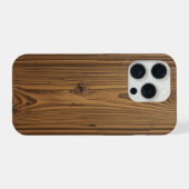 Smartphone-Hülle mit Holzoptik iPhone Hülle (Rückseite (Horizontal))