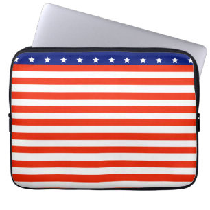 Smartphone-Hülle mit USA-Flagge Laptopschutzhülle