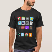 Smartphone Mobile App Handy Kostüm Halloween T-Shirt (Vorderseite)