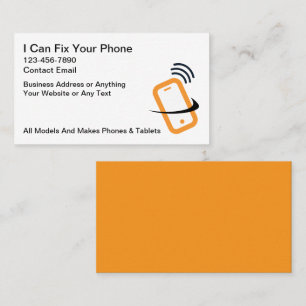 Smartphone Repair Services Business Cards Visitenkarte