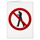 Smartphone-Zombies verboten (Vorne)