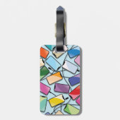 Smartphones mit einer Note Gepäckanhänger (Rückseite vertikal)