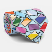 Smartphones mit einer Note Krawatte (Gerollt)