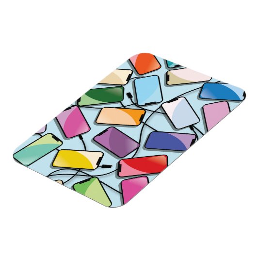 Smartphones mit einer Note Magnet (Linke Seite)