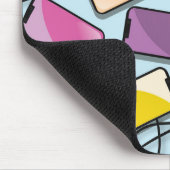Smartphones mit einer Note Mousepad (Ecke)