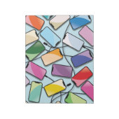 Smartphones mit einer Note Notizblock (Rotiert)