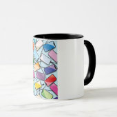Smartphones mit einer Note Tasse (VorderseiteRechts)