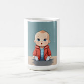 Smarty Baby - Tiny Thinker Face Kaffeetasse (Mittel)