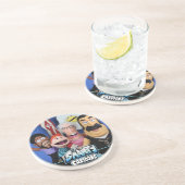 Smarty-Cartoon-Marionetten-Untersetzer Untersetzer (Seite)