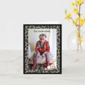 Smarty-Extravagant Pants Funny Karte (Gelbe Blume)