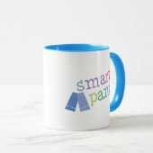 Smarty keucht lustiges tasse (VorderseiteRechts)