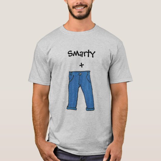 Smarty keucht T - Shirt (Vorderseite)