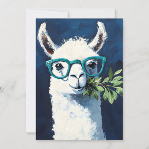 Smarty Llama Chic Feiertagskarte