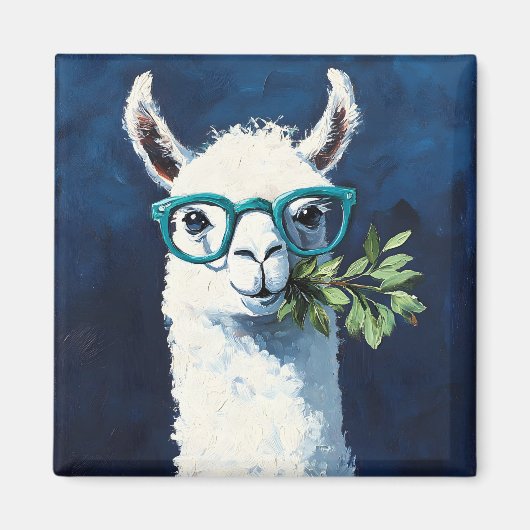 Smarty Llama Chic Magnet (Vorne)