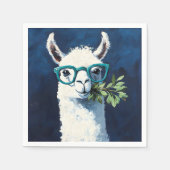 Smarty Llama Chic Serviette (Vorderseite)